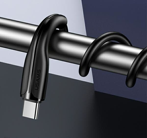USAMS u38 USB-C ladekabel 5A 1m sort