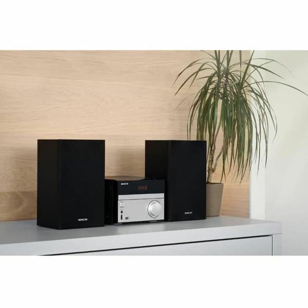 Sencor SMC 4600DBR Micro Hi-Fi System Bluetooth 30W Svart/Silver
