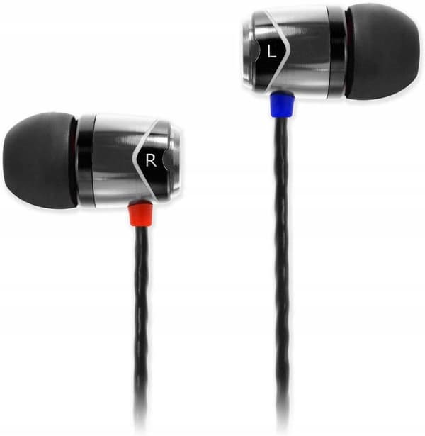SoundMAGIC E10 nappikuulokkeet musta/hopea