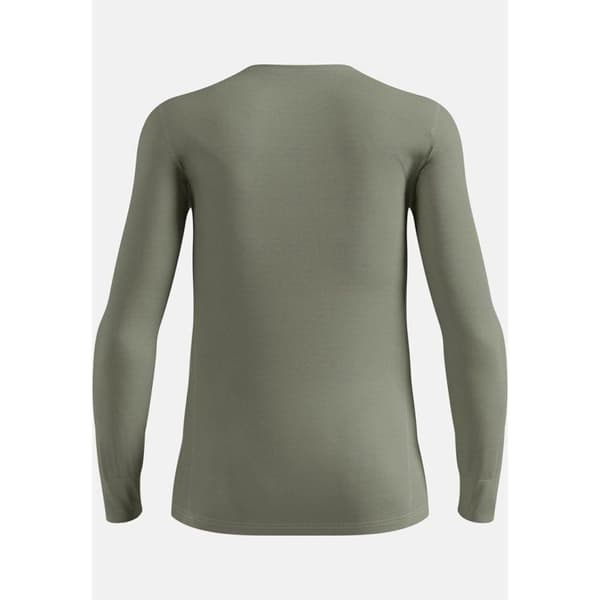 Odlo Active Warm - Grön långärmad undertröja i återvunnen polyester