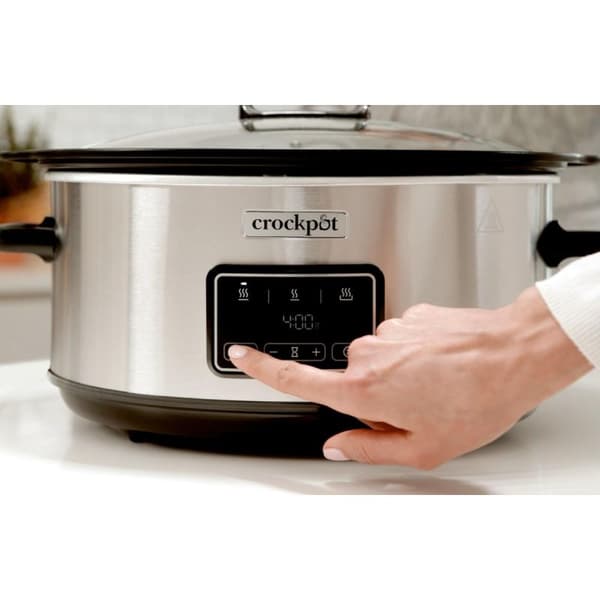 Crockpot CSC112X 6.5L Sølv Slow Cooker