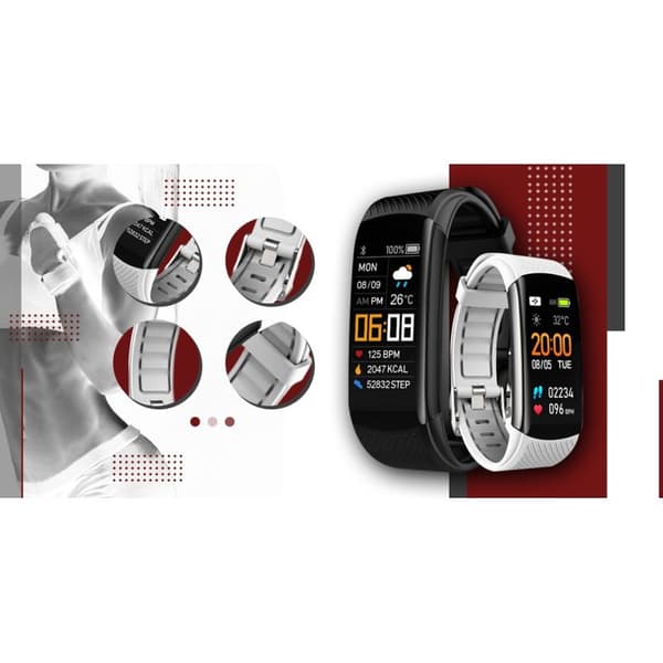 Giewont GW200-2 Smartband Sort/Hvid