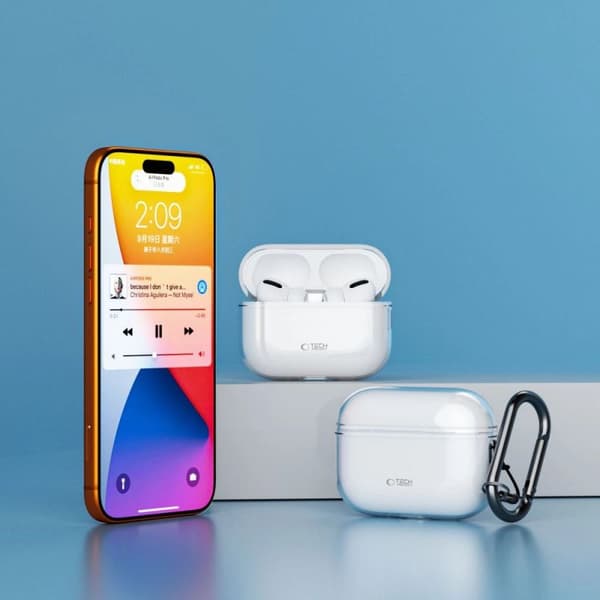 Tech-Protect FlexAir etui til AirPods Pro 3 Clear