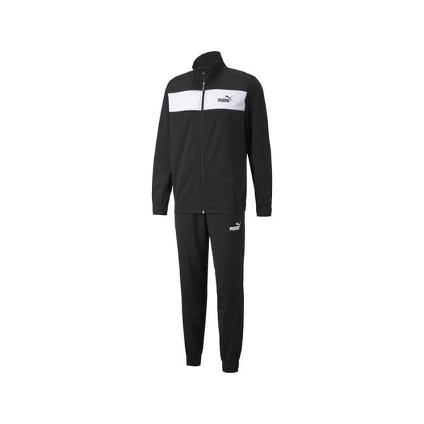 PUMA poly suit sort/hvid