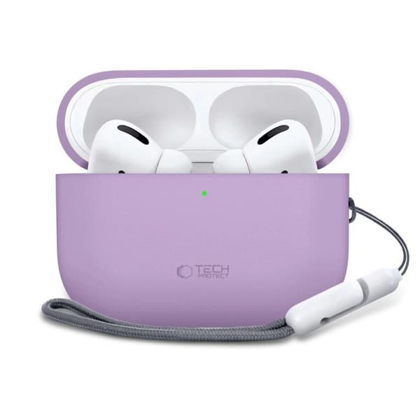 Tech-Protect silikoneetui AirPods Pro 3 lilla
