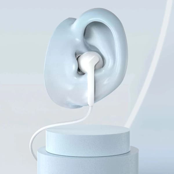 Dudao x3+ in-ear høretelefoner hvid