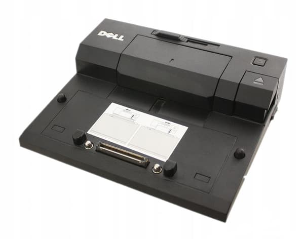 Dell E-Port Replicator svart - Multi-Screen Connectivity för 3 skärmar