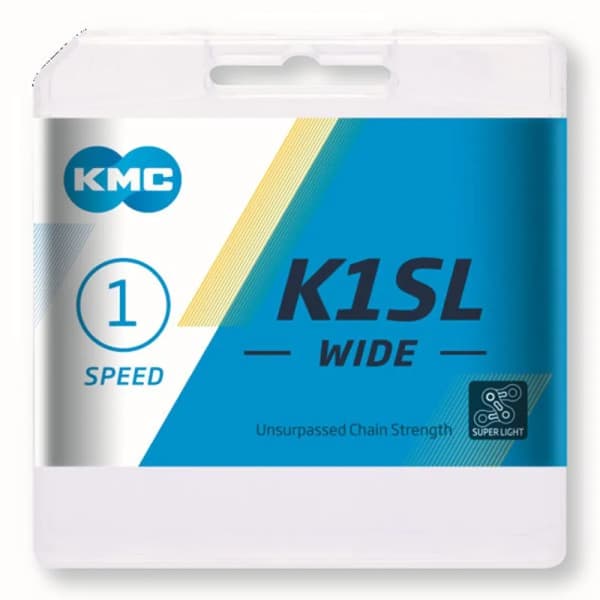 KMC K1SL Wide kedja Silver