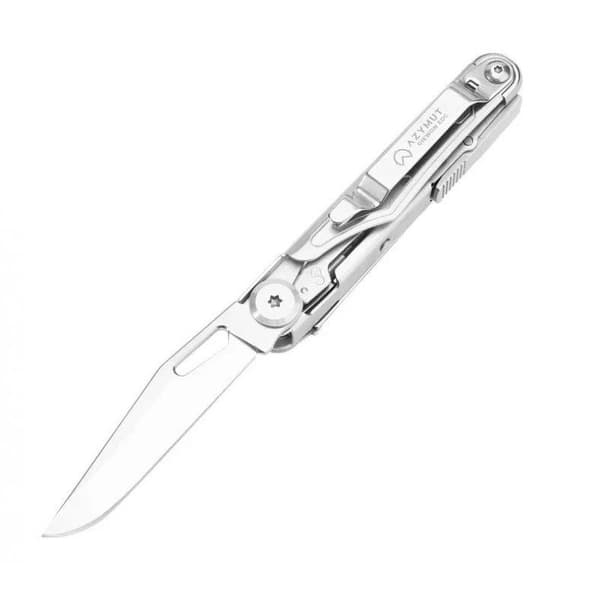 Azymut Giewon EDC Multitool Sølv 8 værktøjer