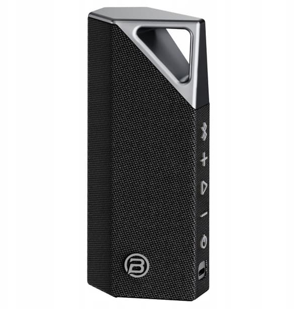 bugani brief Bluetooth-kaiutin 14W musta/hopea