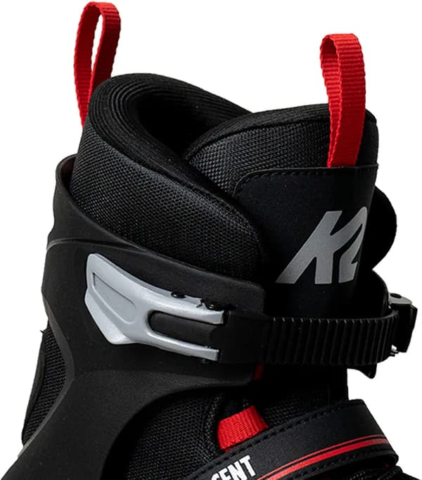 K2 Ascent 80 Black/Red inline skates