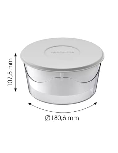 Lagrange 440501 yoghurtkanna 1 liter vit