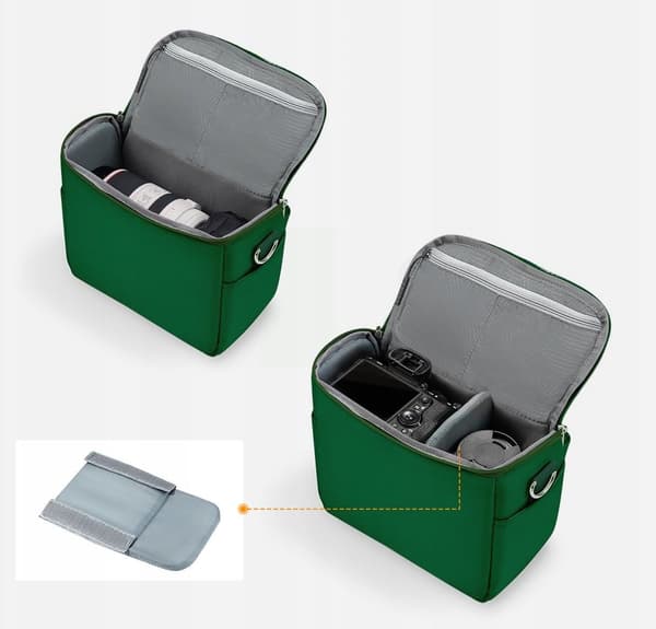 KF Concept 110045 Grøn Kamerataske