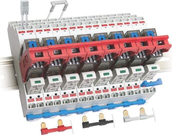 Relpol pi85p-024dc-m41g-ps-2011 PUSH-IN grænseflade relæ 8A 250V AC 24V DC