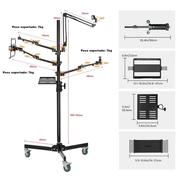 Tarion TitanRig Studio Stand Set Hopea