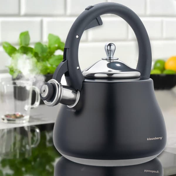 Klausberg KB-7918 Elkedel 2.8L Sort i Rustfrit Stål