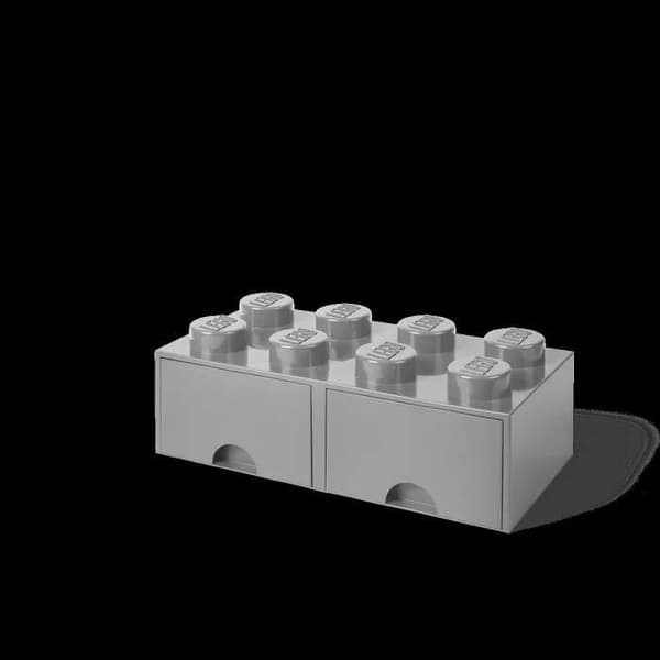 LEGO Brick Drawer 8 harmaa 9.4 litraa