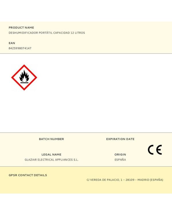 EDM 07414 affugter 3.2 L