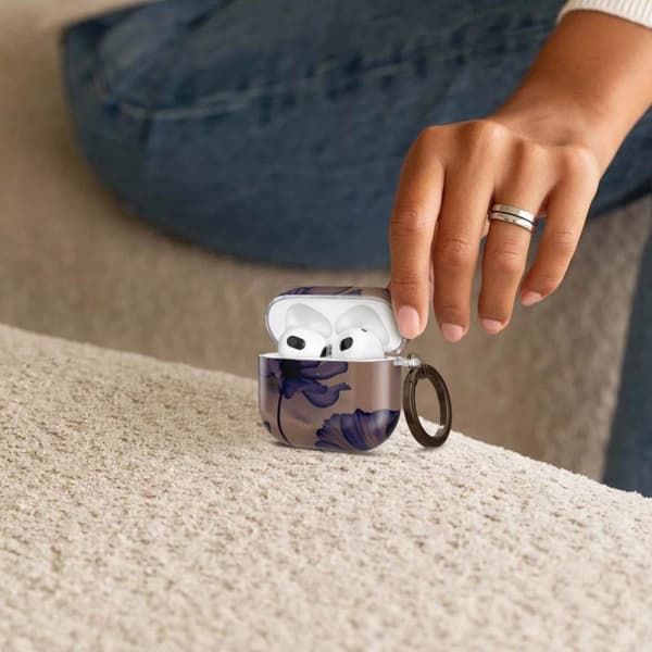 Tech-Protect Lamano etui til AirPods 4 Brun/Lilla