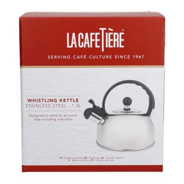 La Cafetière kedel 1.3l sølv