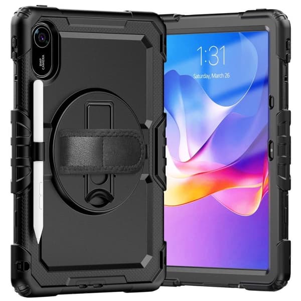 Tech-Protect Solid Kuori Musta Xiaomi Redmi Pad 2:lle