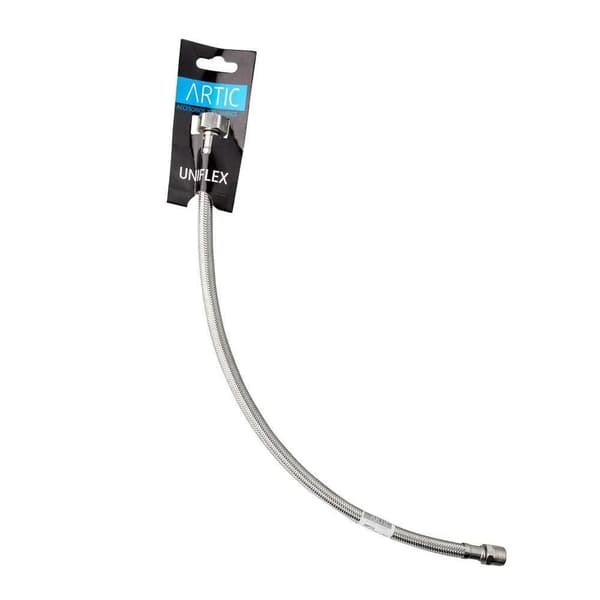 Artic Uniflex bruseslange 50 cm i rustfrit stål