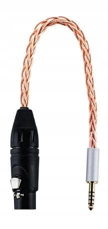 Moondrop up! lydadapter 4PIN XLR til 4.4mm 30 cm blå