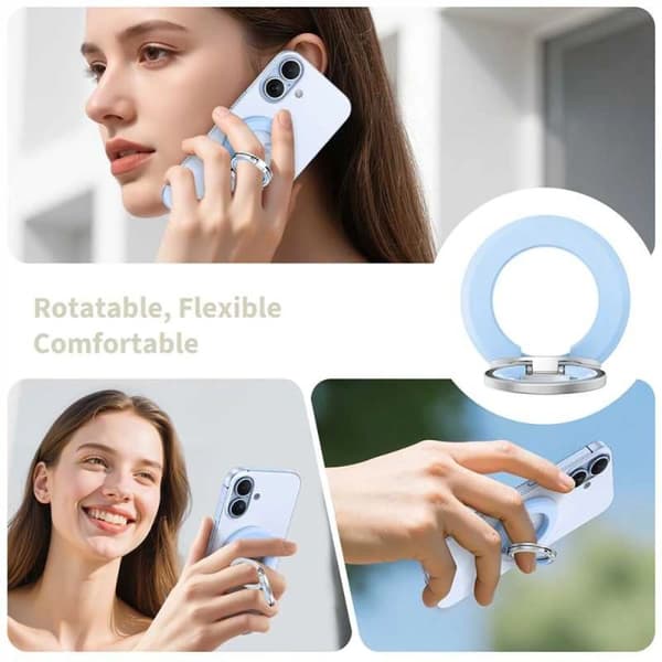Tech-Protect MMR500 Magnetisk MagSafe Telefonholder Blå