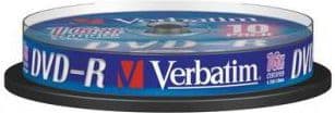 Verbatim DVD-R 4.7GB 16x 10-pack