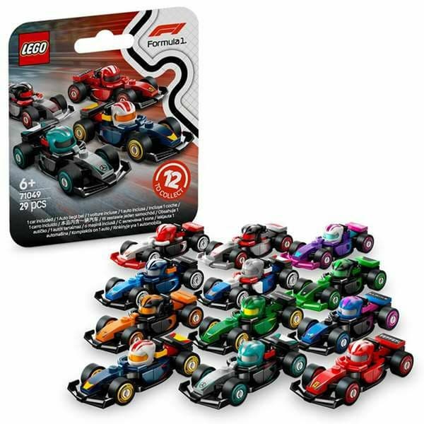 LEGO F1-biler til samling multicolor