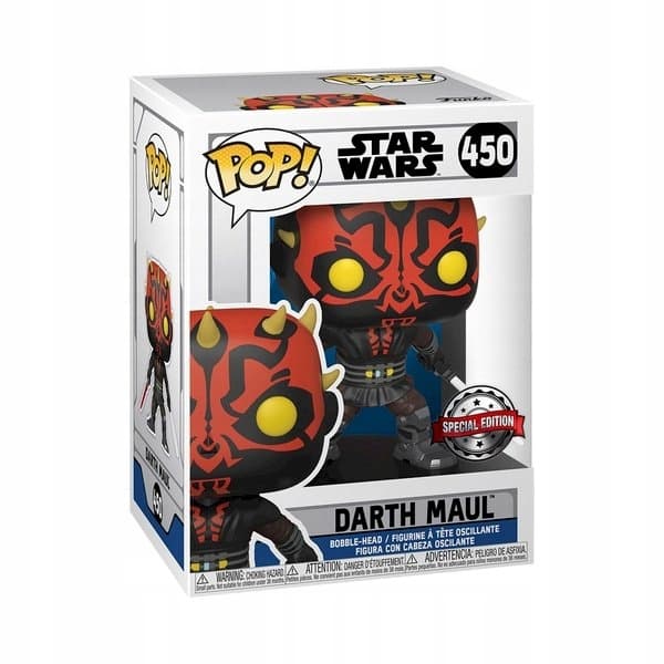 Funko Darth Maul med lyssabel eksklusiv 9cm