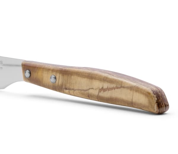 Arcos forest steakkniv i ljus trä