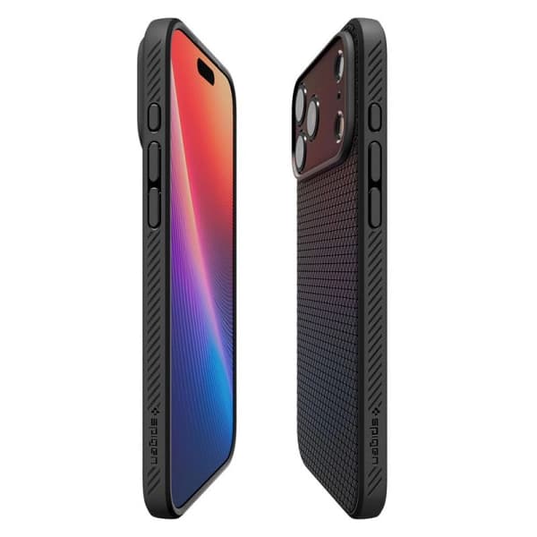 Spigen Liquid Air iPhone 17 Pro Max svart
