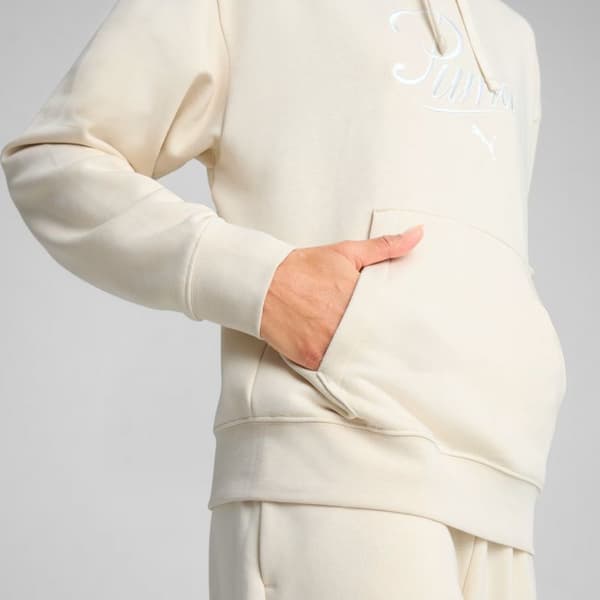 PUMA ess script comfort beige m