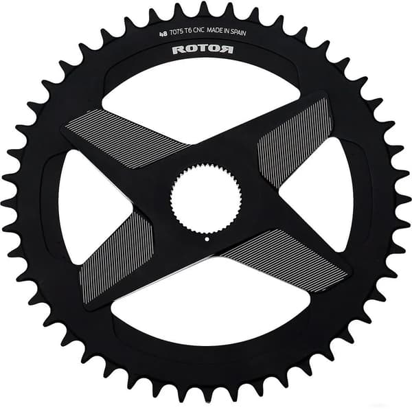 Rotor round direct mount kædekrans 44t sort