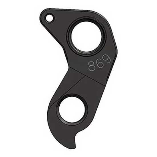 Pilo D869 anodiserad svart stöd för växlar