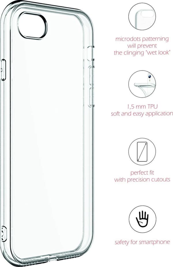 Swissten clear jelly case Transparent
