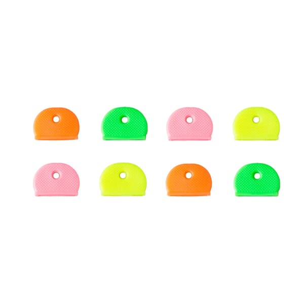 Hanstik Half Moon Nøgleringe Multicolor 200 Enheder