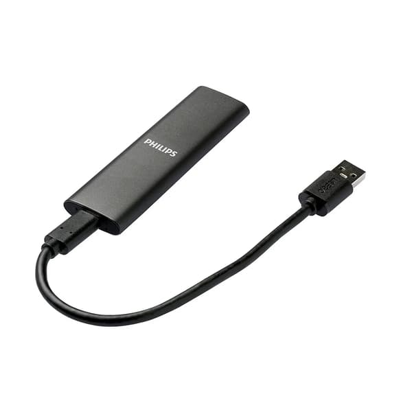 Philips Ulkoinen SSD 500GB Ultra Speed Harmaa