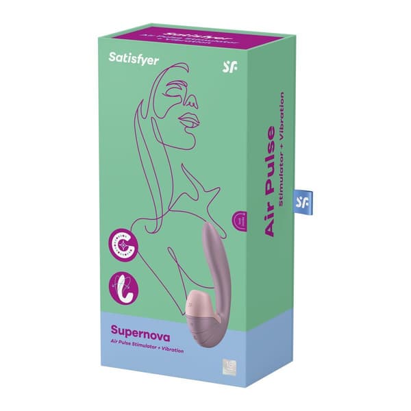 Satisfyer Supernova Stimulation clitoridienne par air pulsé et vibrations puissantes