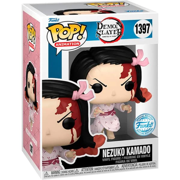 Funko nezuko kamado leaping figurine Multicolor