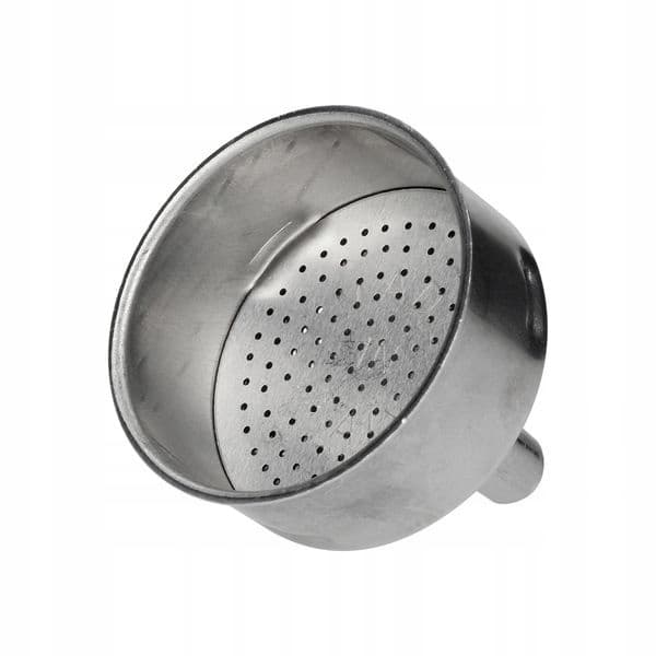 Bialetti 2 tz funnel filter i rostfritt stål