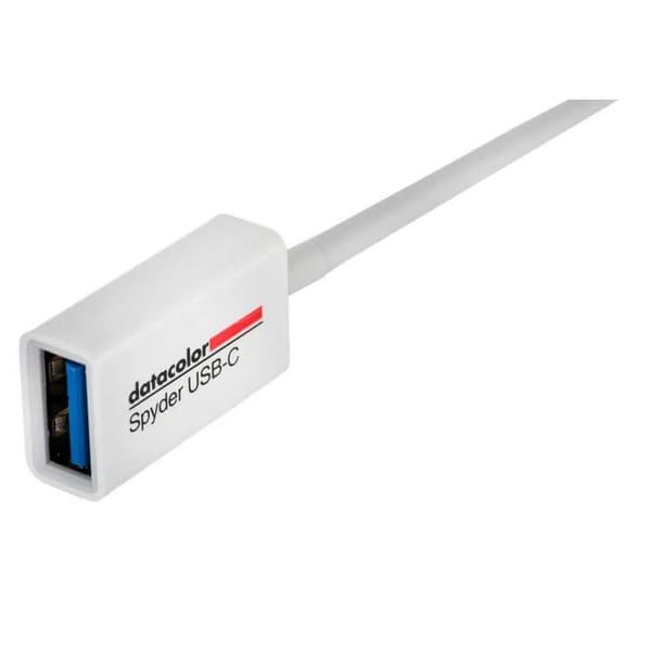 Datacolor Spyder USB-C adapter hvid/grå