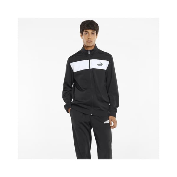 PUMA poly suit sort/hvid