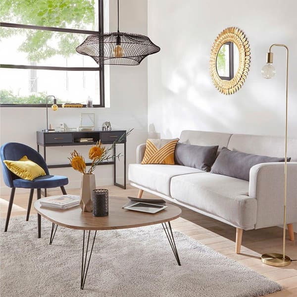 Atmosphera Keli lampadaire noir
