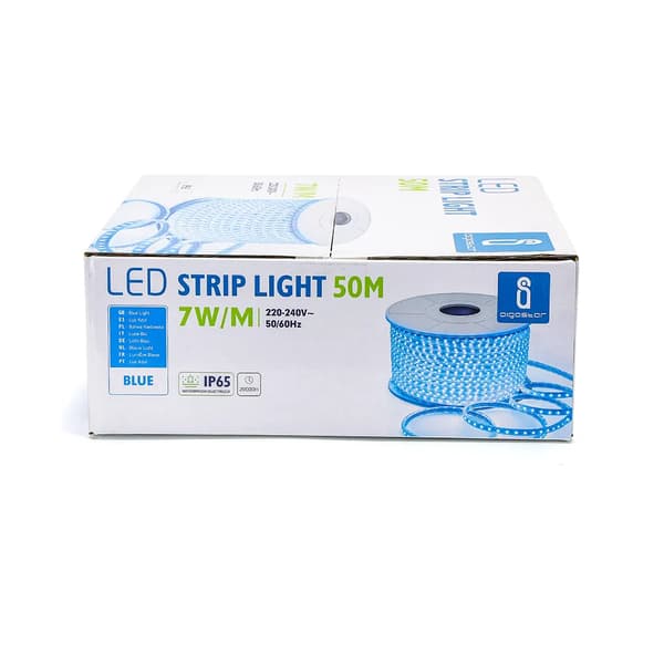 Aigostar b10302xso LED strip 50m blå 7W