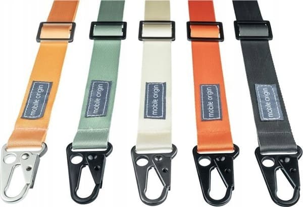 mobile-origin lanyard tape orange 25mm 84-165cm
