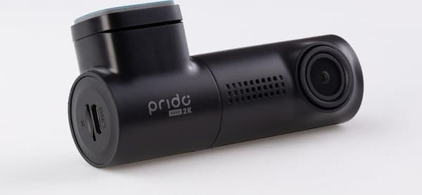 Prido Easy 2K sort bilkamera med Wi-Fi og GPS