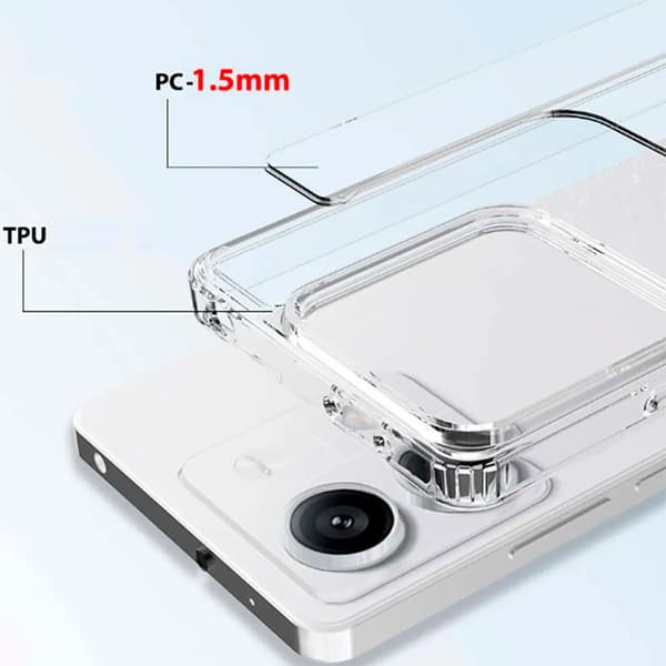 CrocoCase iPhone 16 Pro Max premium transparent