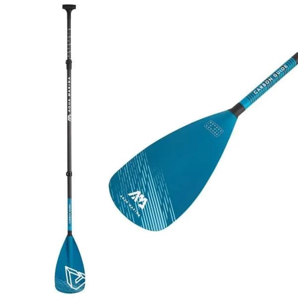 Aqua Marina Carbon Guide Paddle - svart/blå